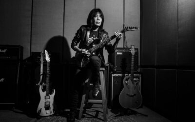 Apart from being the guitarist for God Bless, Ian Antono also works on compositions and includes