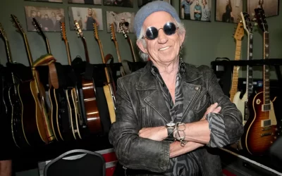 Keith Richards, Legendary Guitarist of the Rock Band ‘The Rolling Stone’
