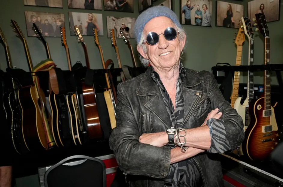 Keith Richards, Legendary Guitarist of the Rock Band ‘The Rolling Stone’