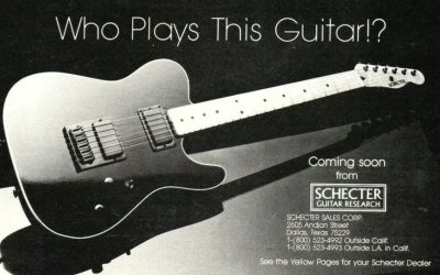 Did You Know Pete Townshend Has a Signature Schecter Guitar?