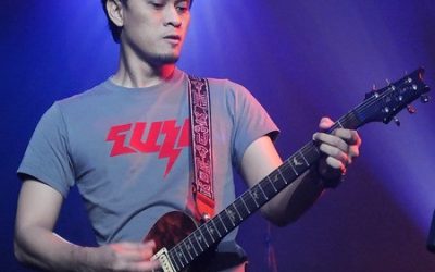 Andra Junaidi Guitarist of Dewa 19 Band