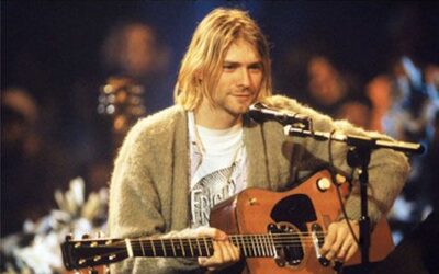 guitarist Kurt Cobain