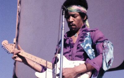 Guitarist Jimi Hendrix