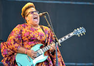 Brittany Howard  the guitarist of Alabama Shakes.