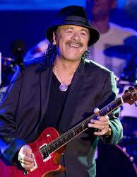 legendary guitar player Carlos Santana