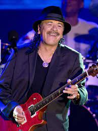 legendary guitar player Carlos Santana