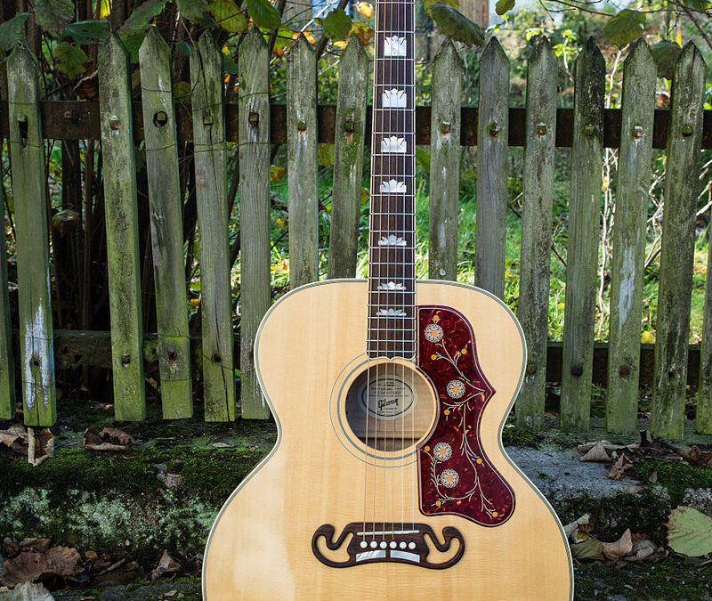 Steel-string acoustic guitar