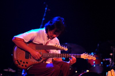 the famous guitar player Dewa Budjana