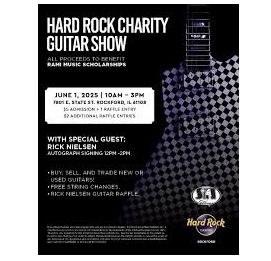 Hard Rock Charity Guitar Show 2025