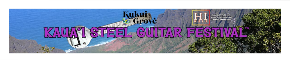 The 9th Annual Kaua‘i Steel Guitar Festival is set to take place on Sunday,