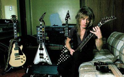 Randy Rhoads guitarrista de hard rock y heavy metal